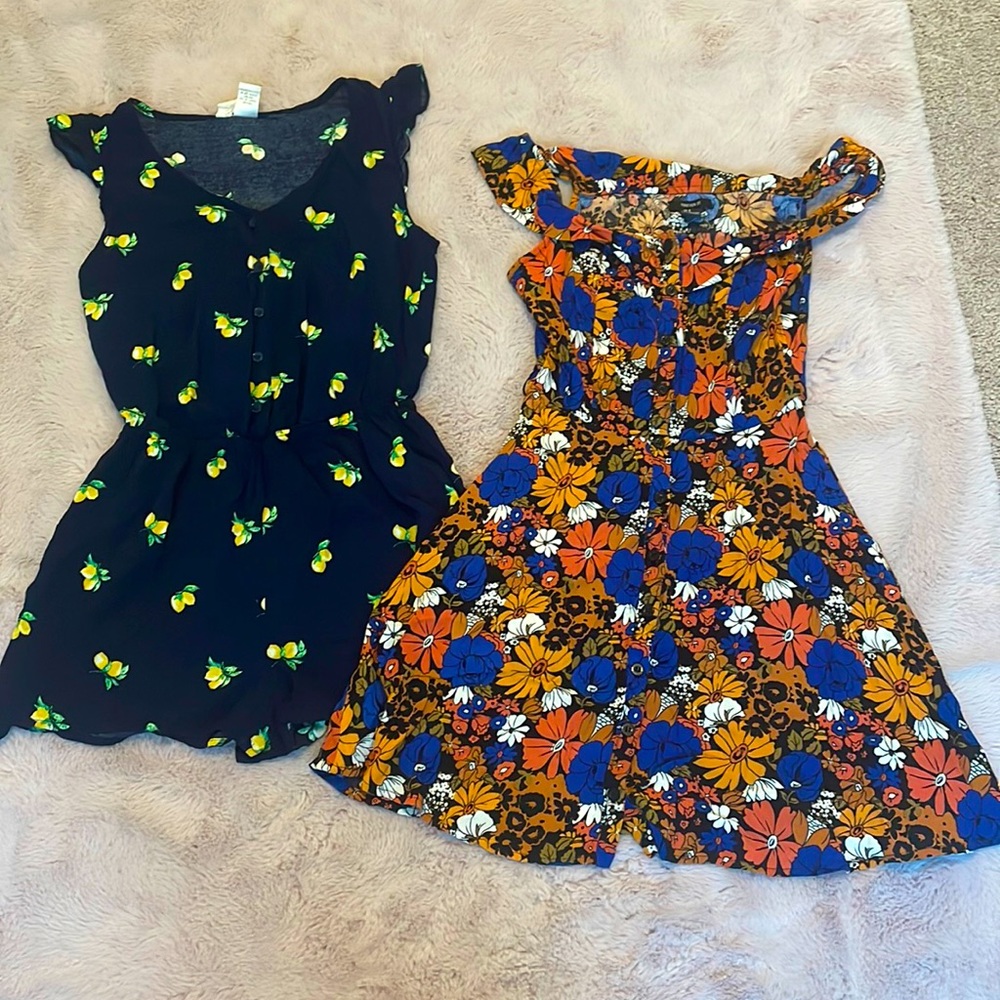 Romper and dress